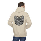 Cat QR Unisex Kangaroo Pockets Hoodie