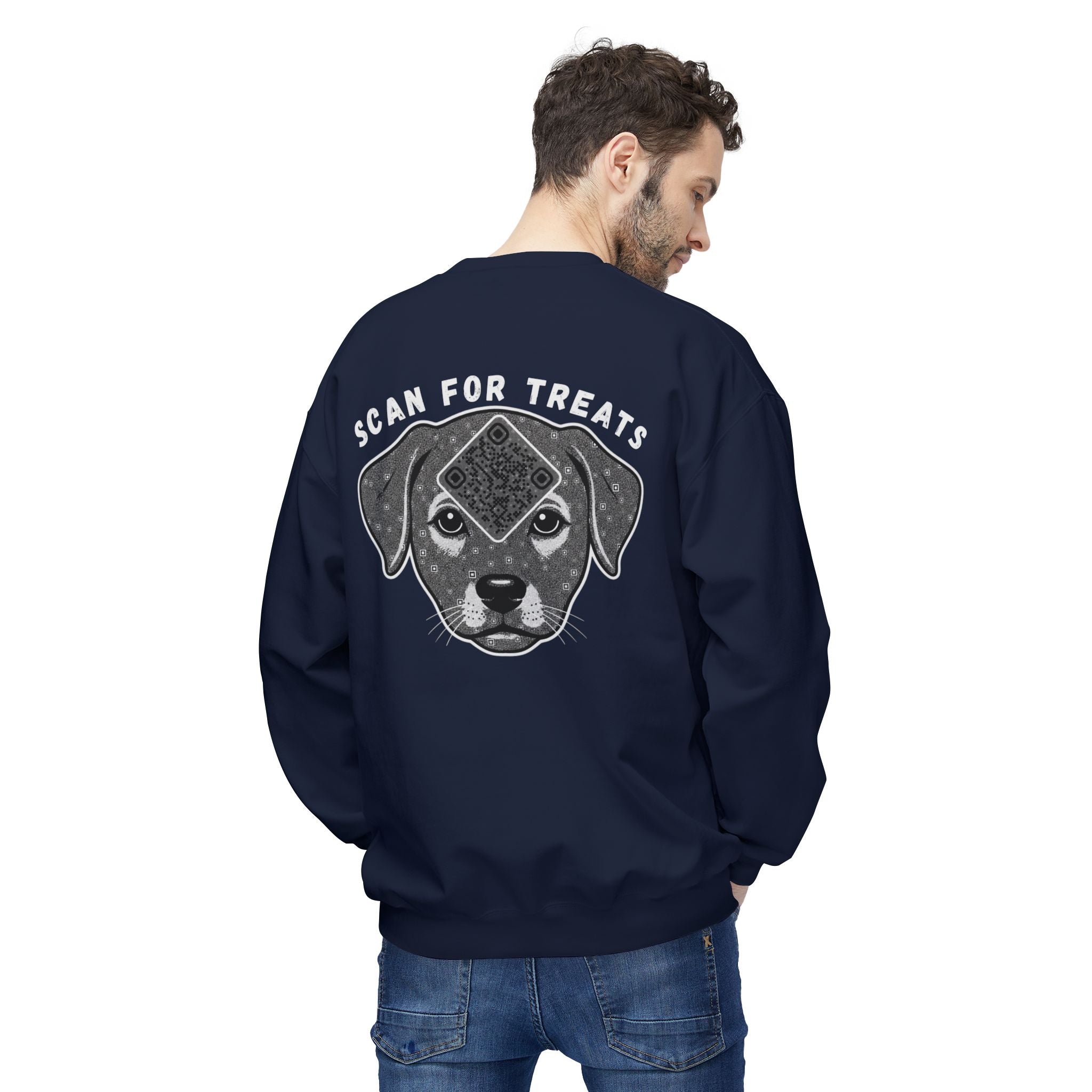 Dog QR Unisex Sweatshirt