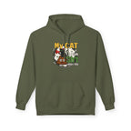 Cat Talk Sh*t Unisex Kangaroo Pocket Hoodie