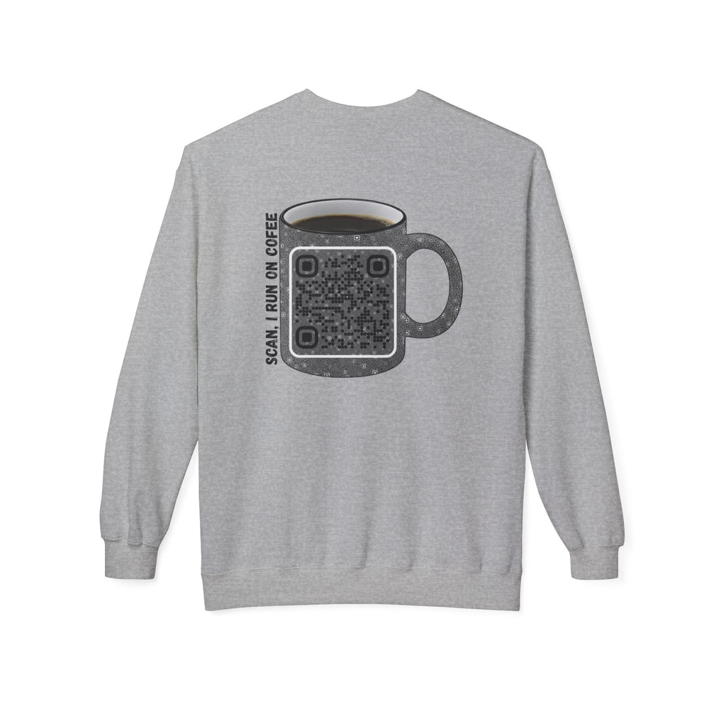 Caffeine QR Unisex Sweatshirt