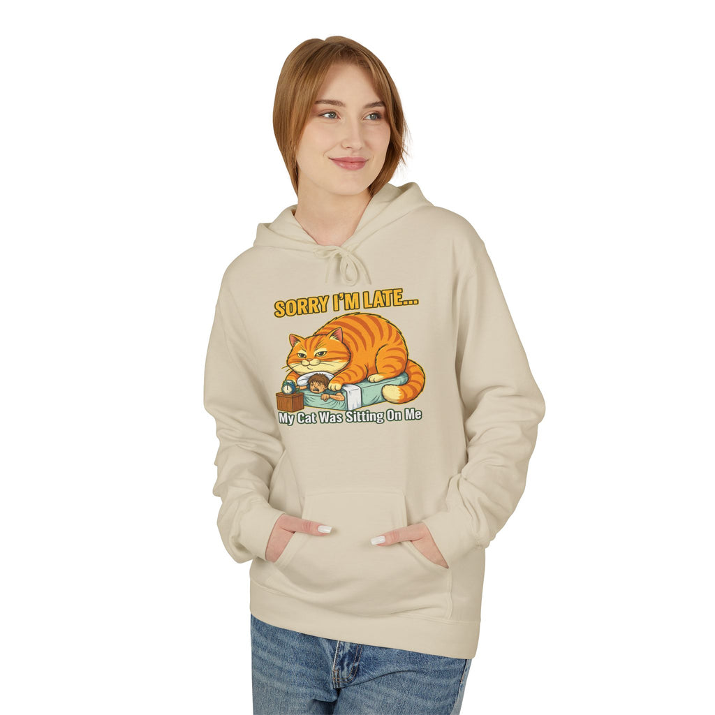 Blame My Cat Unisex Kangaroo Pocket Hoodie
