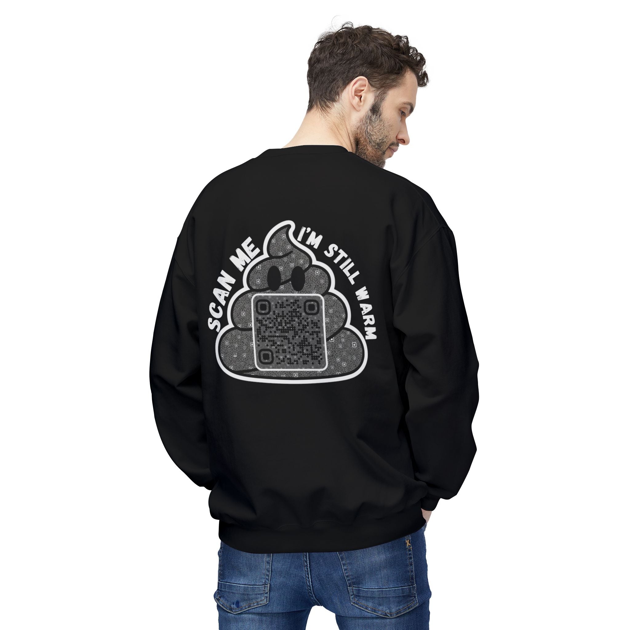 Poop QR Unisex Sweatshirt
