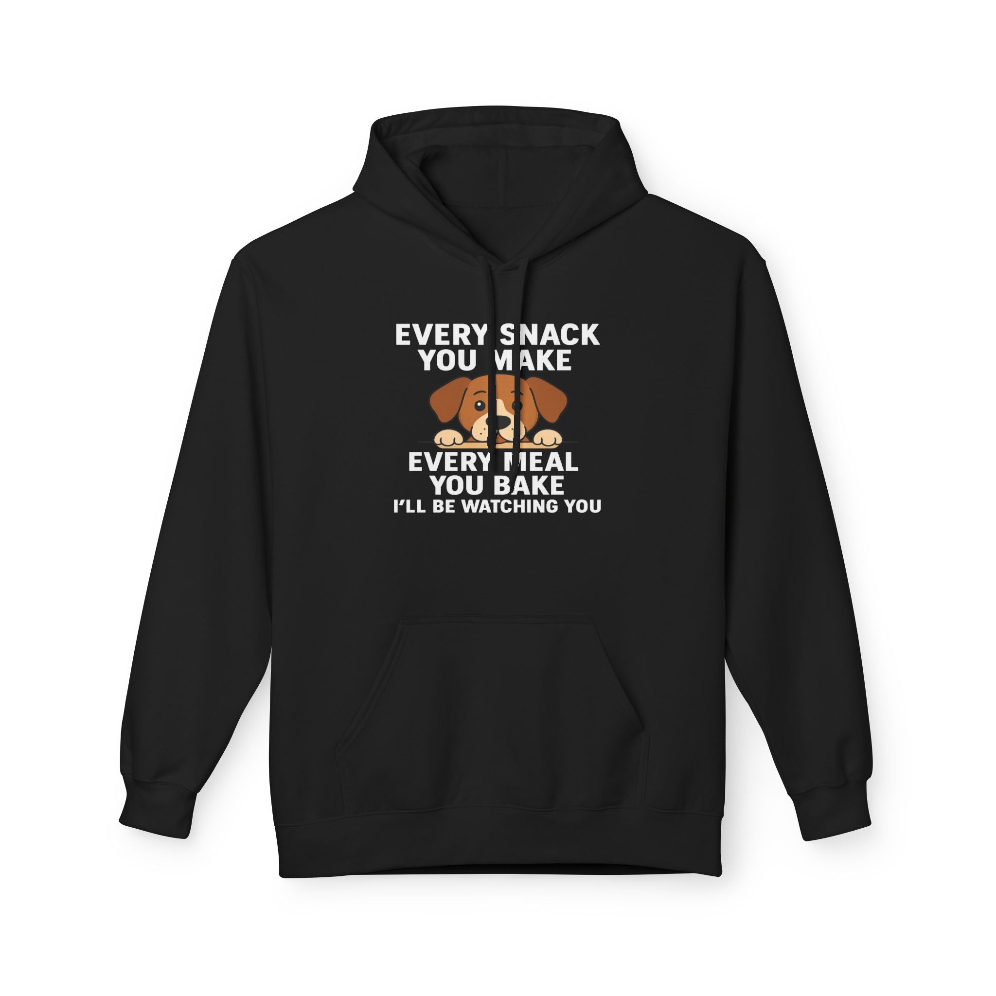 Dog Watching You Unisex Kangaroo Pocket Hoodie