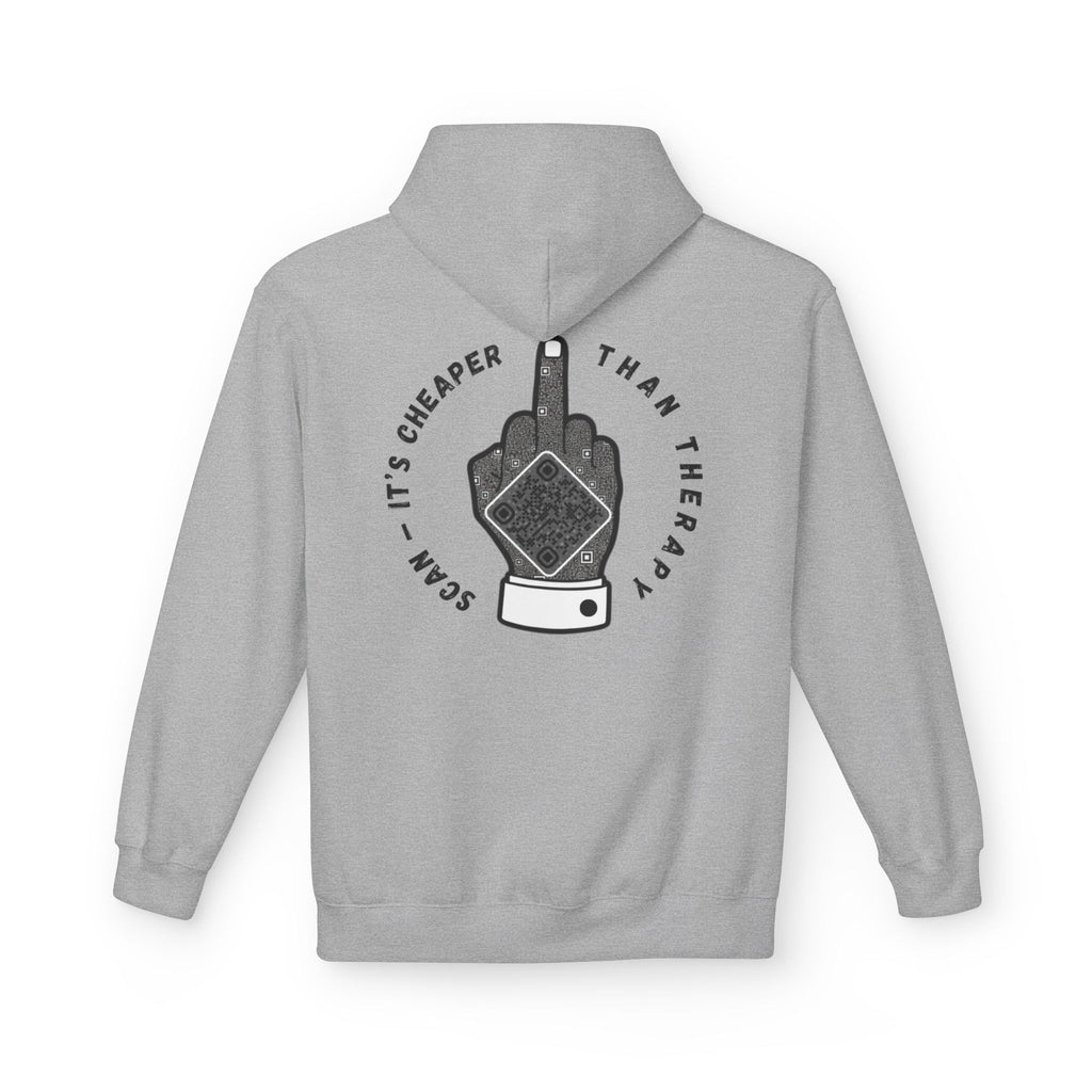Attitude QR Unisex Kangaroo Pockets Hoodie