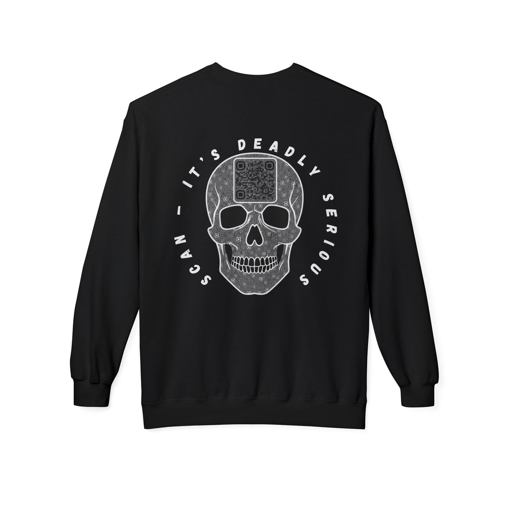 Skull QR Unisex Sweatshirt