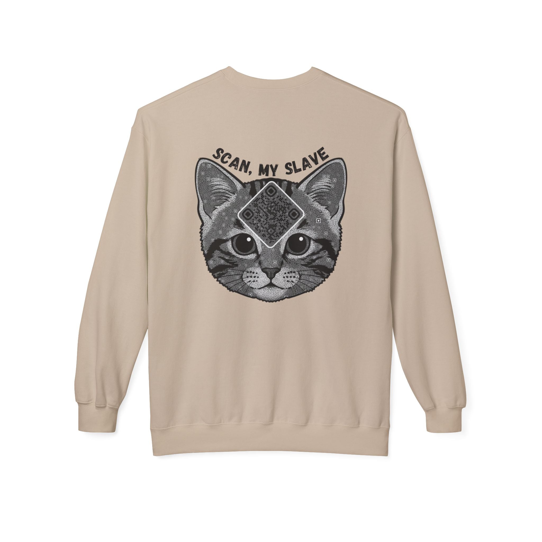 Cat QR Unisex Sweatshirt
