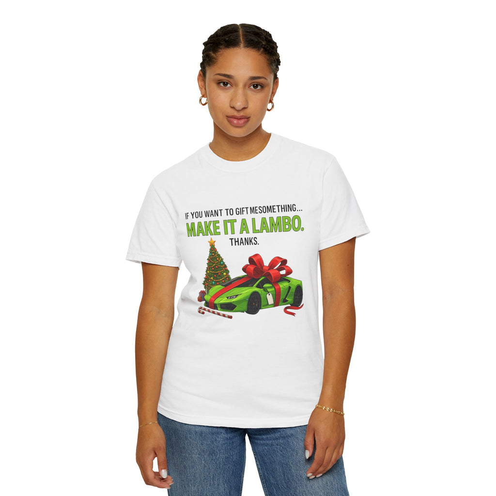 Christmas Gift Make It Lambo Unisex T-Shirt