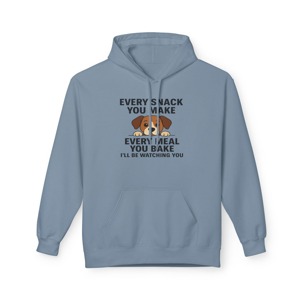 Dog Watching You Unisex Kangaroo Pocket Hoodie