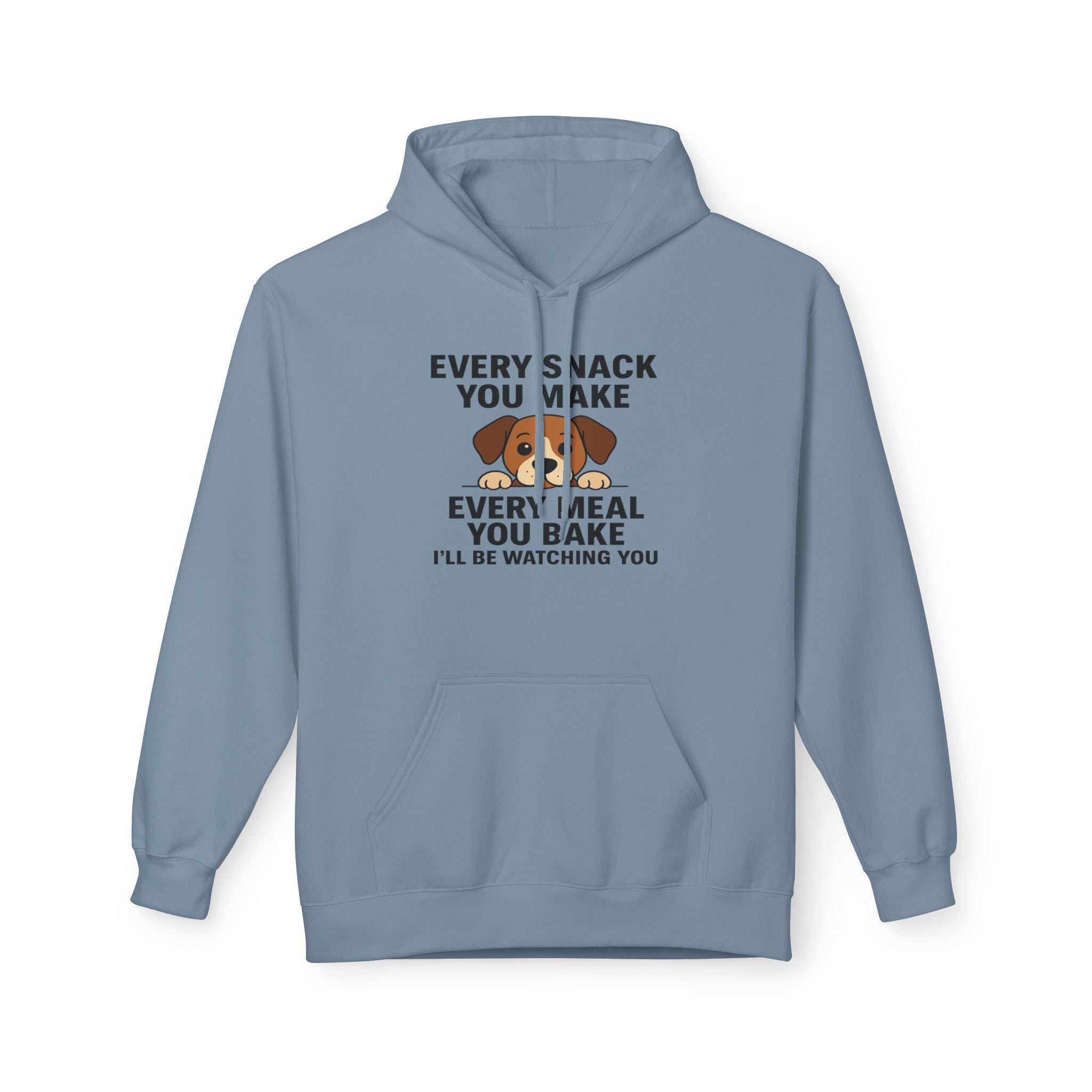 Dog Watching You Unisex Kangaroo Pocket Hoodie