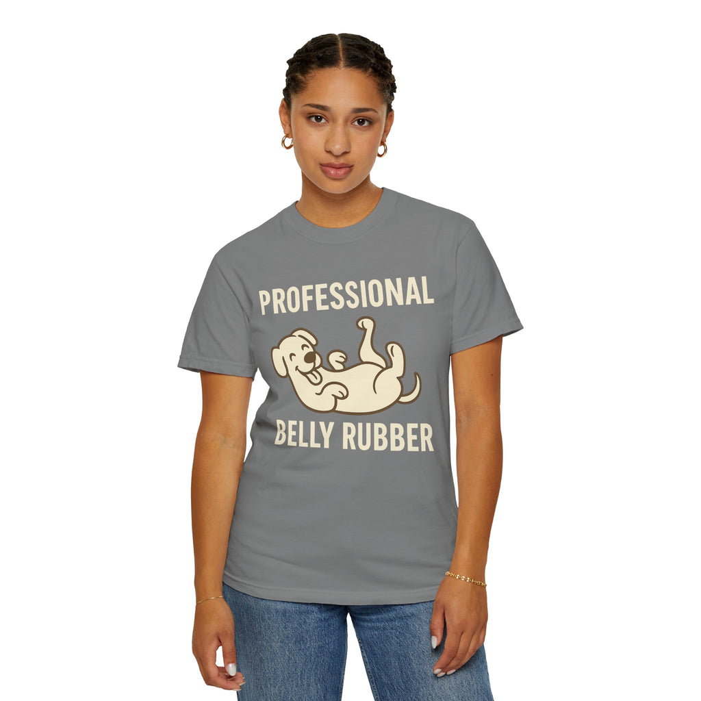 Dog Belly Rubber Unisex T-Shirt