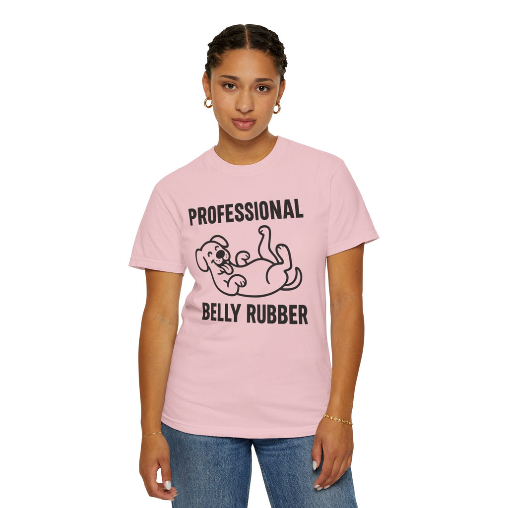 Dog Belly Rubber Unisex T-Shirt