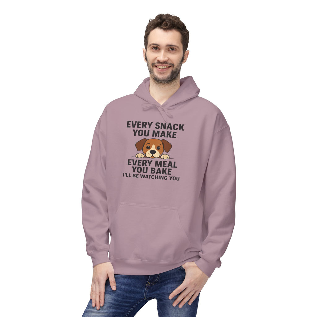 Dog Watching You Unisex Kangaroo Pocket Hoodie