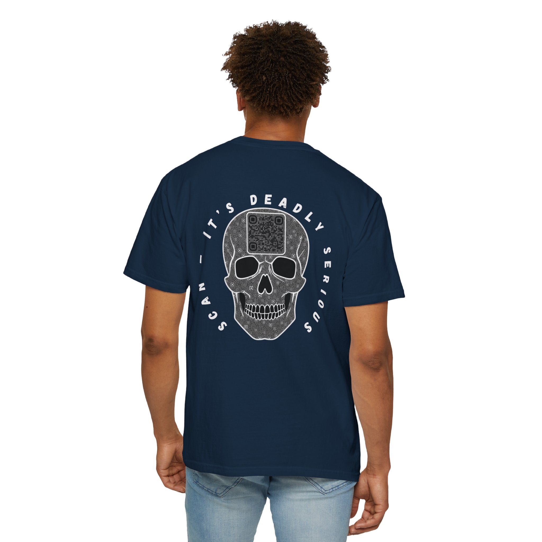 Skull QR Unisex T-Shirt