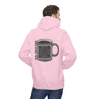 Caffeine QR Unisex Kangaroo Pockets Hoodie