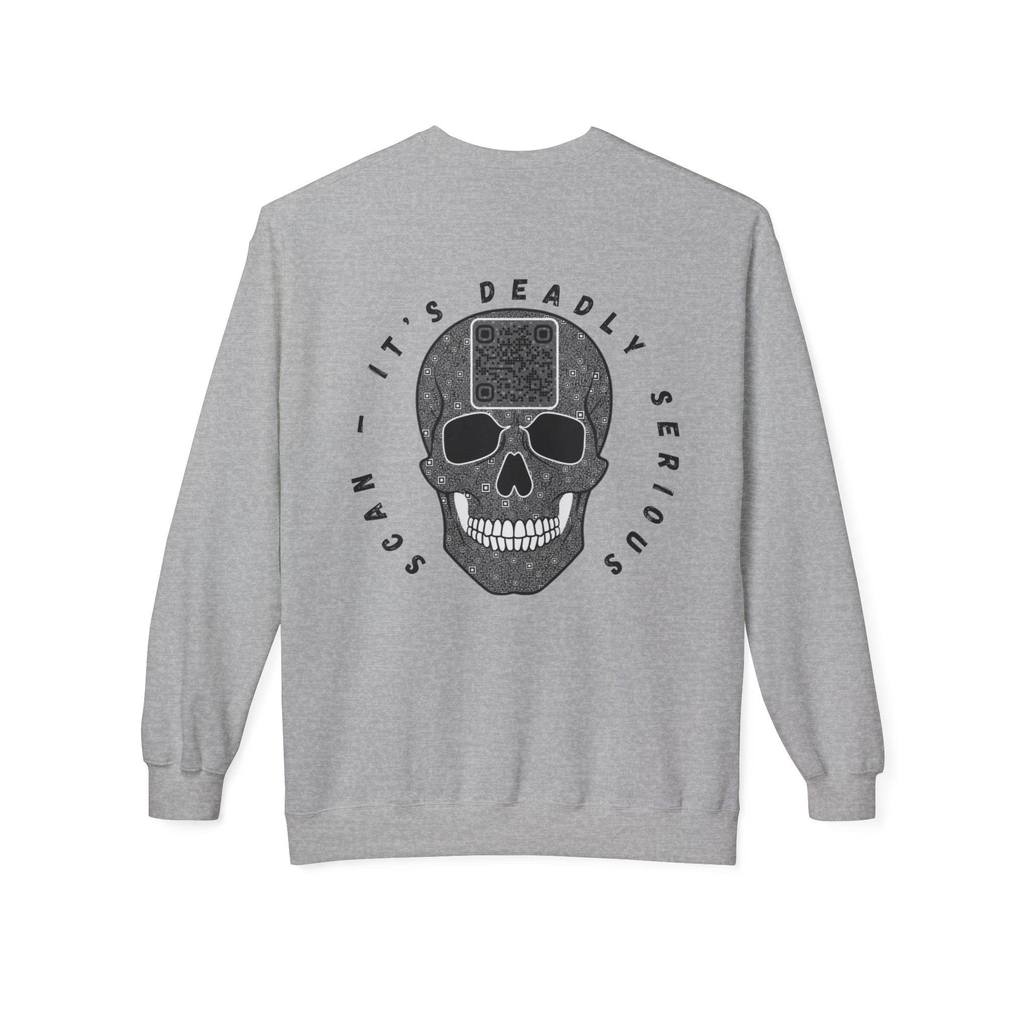 Skull QR Unisex Sweatshirt