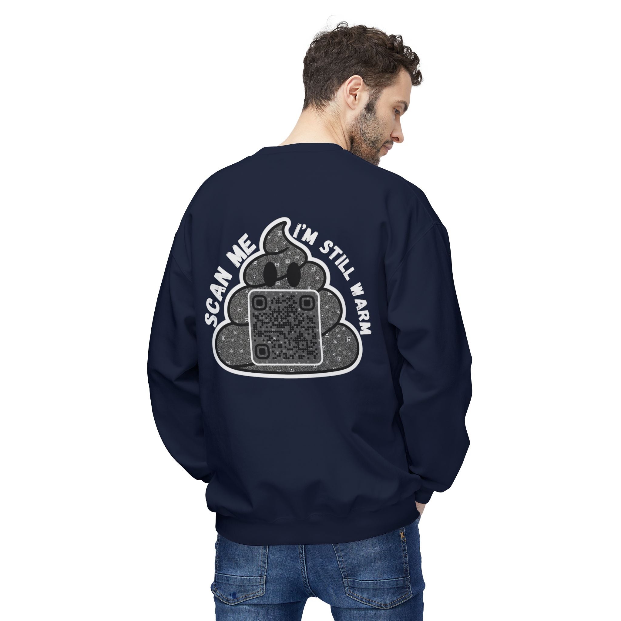 Poop QR Unisex Sweatshirt
