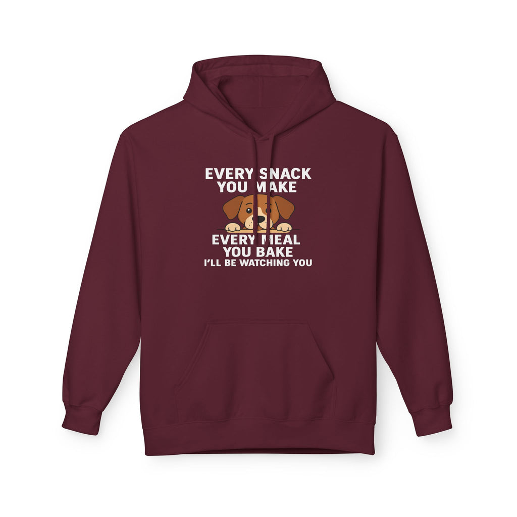 Dog Watching You Unisex Kangaroo Pocket Hoodie