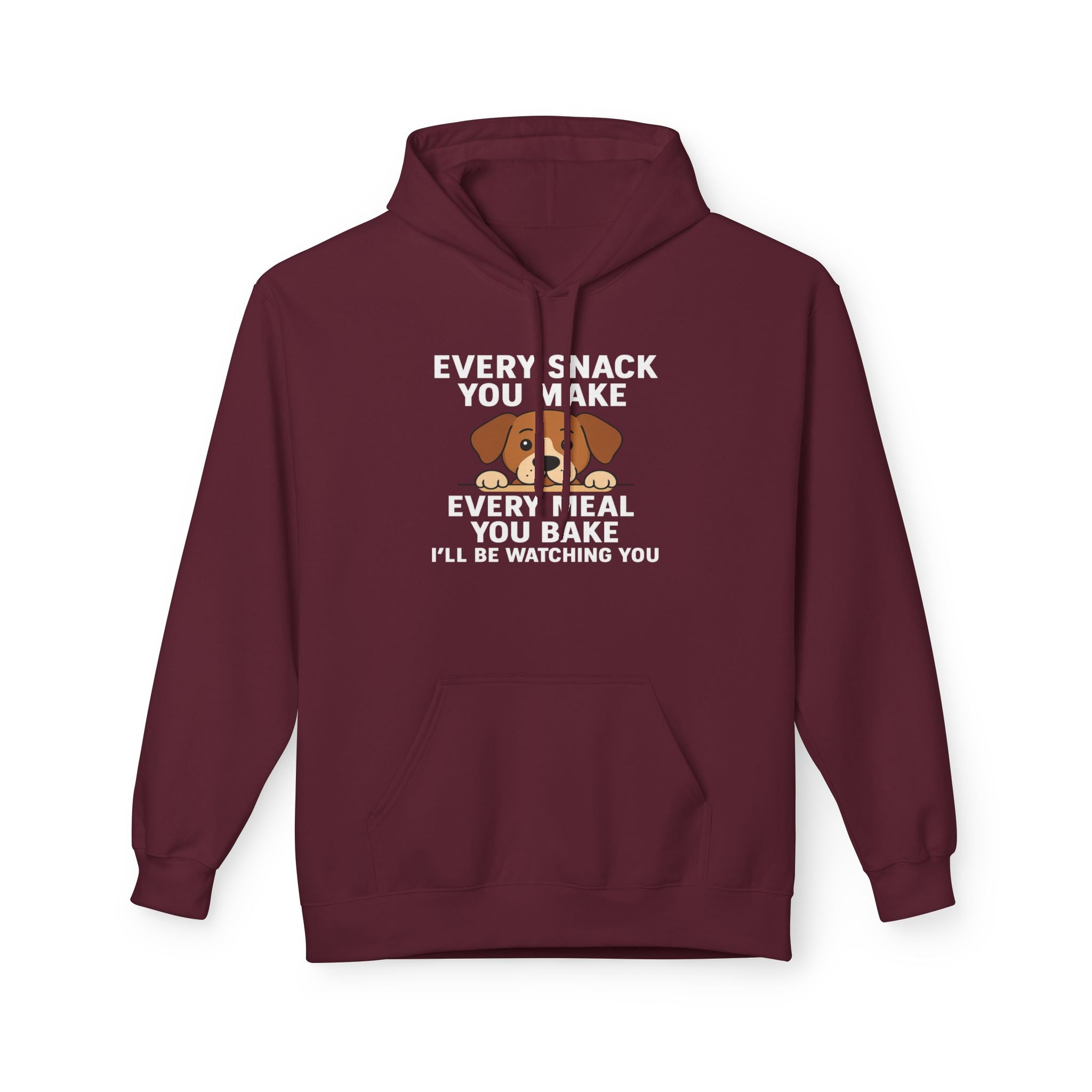 Dog Watching You Unisex Kangaroo Pocket Hoodie