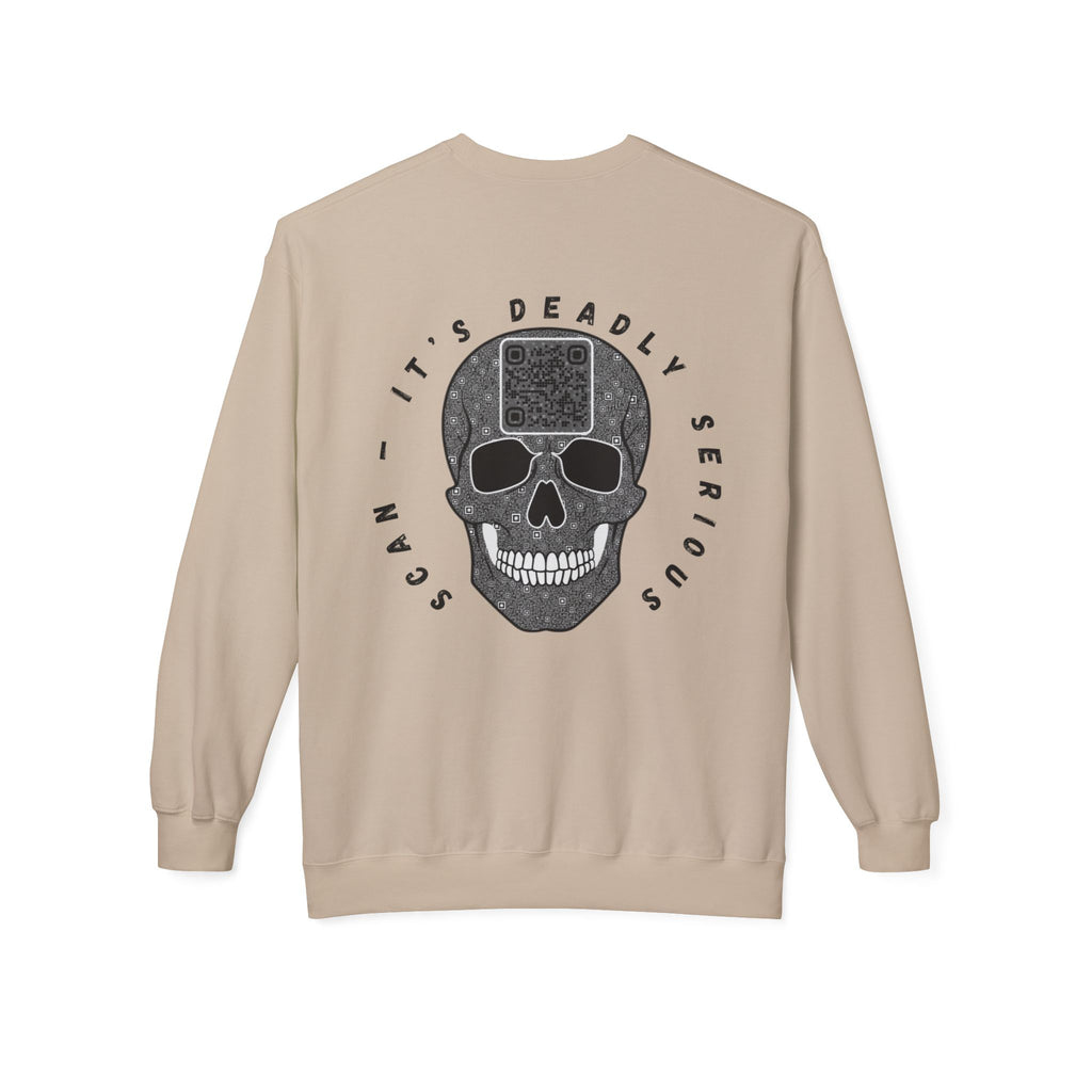 Skull QR Unisex Sweatshirt