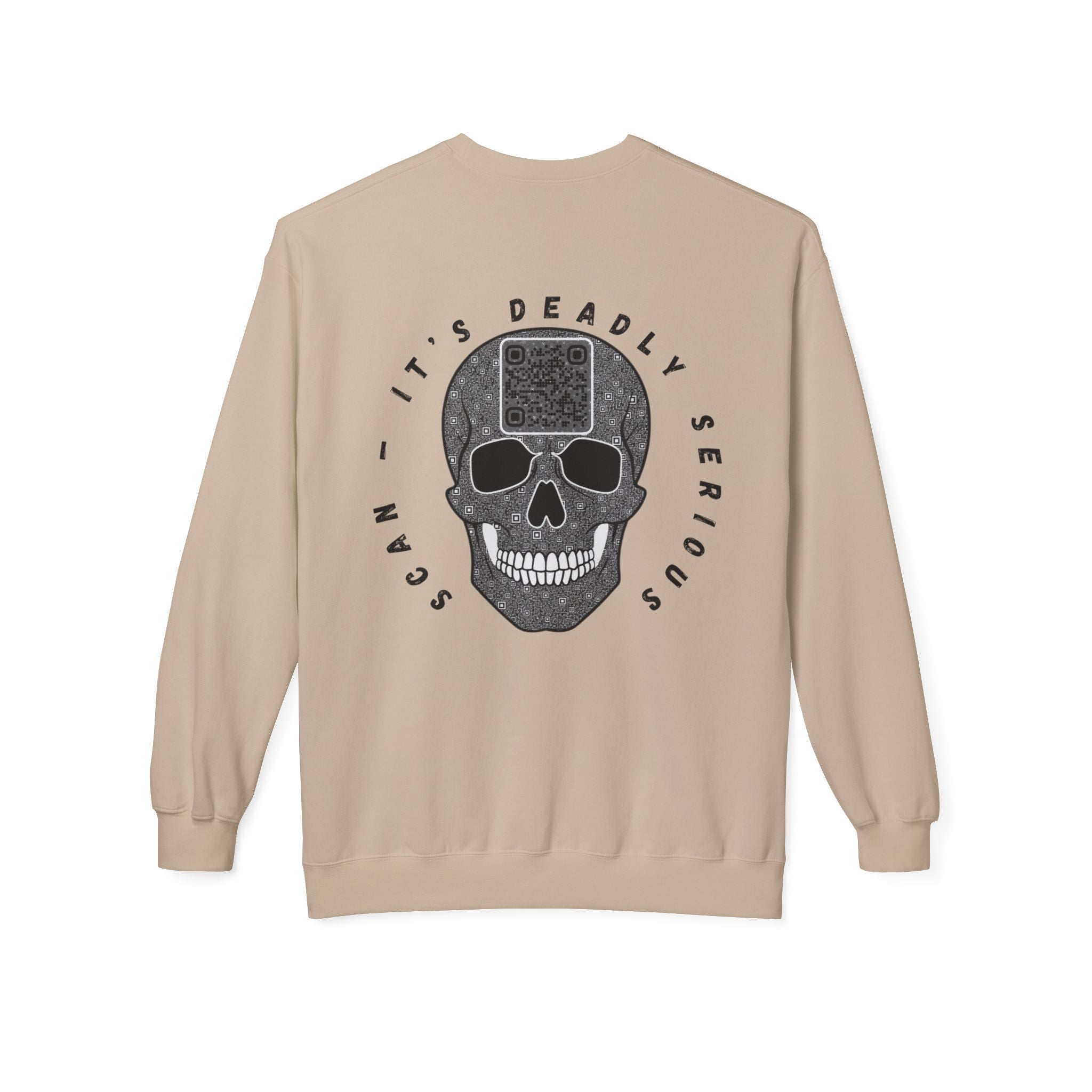 Skull QR Unisex Sweatshirt