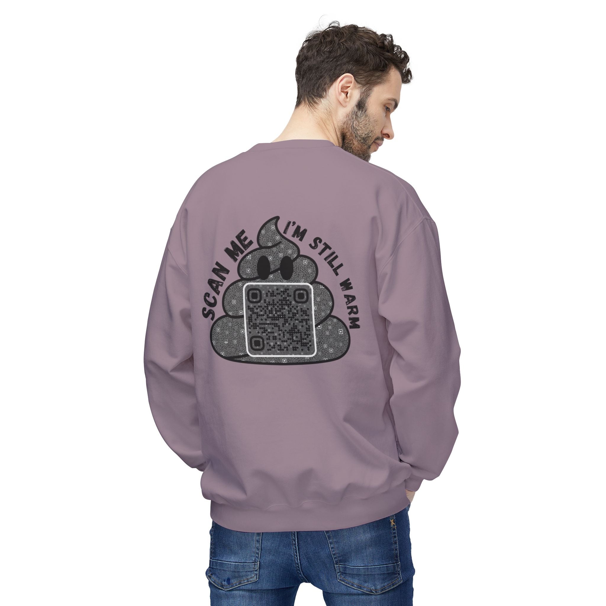 Poop QR Unisex Sweatshirt