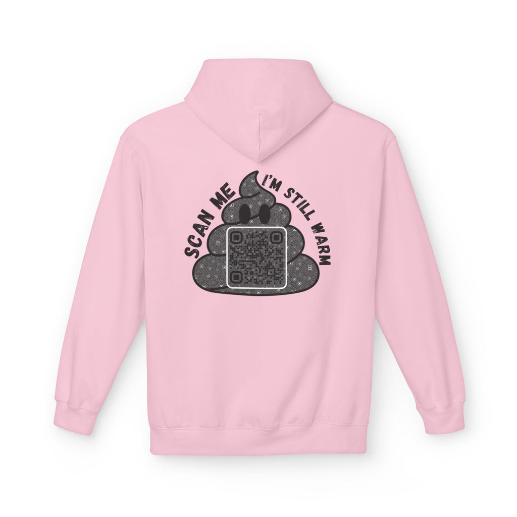 Poop QR Unisex Kangaroo Pockets Hoodie