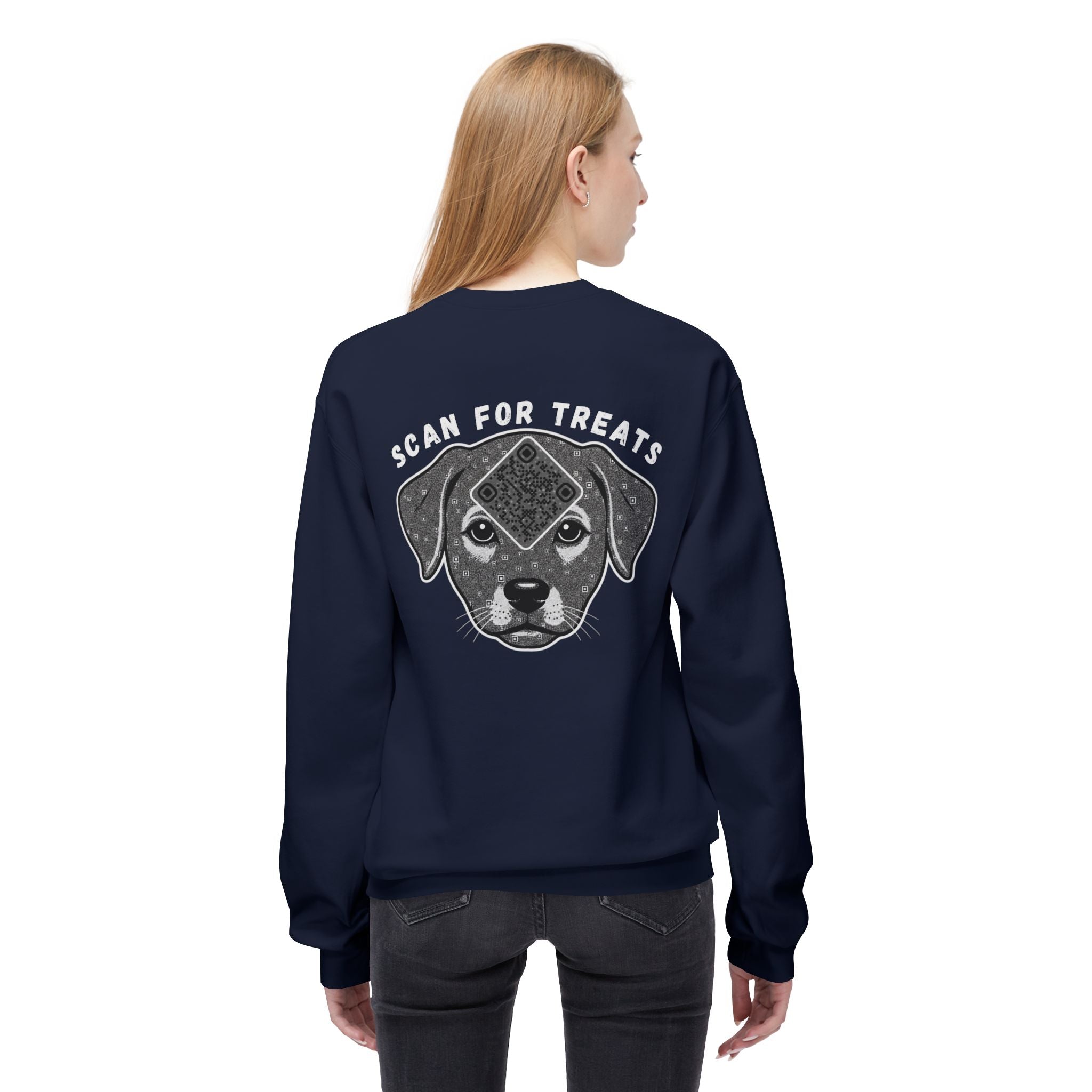 Dog QR Unisex Sweatshirt