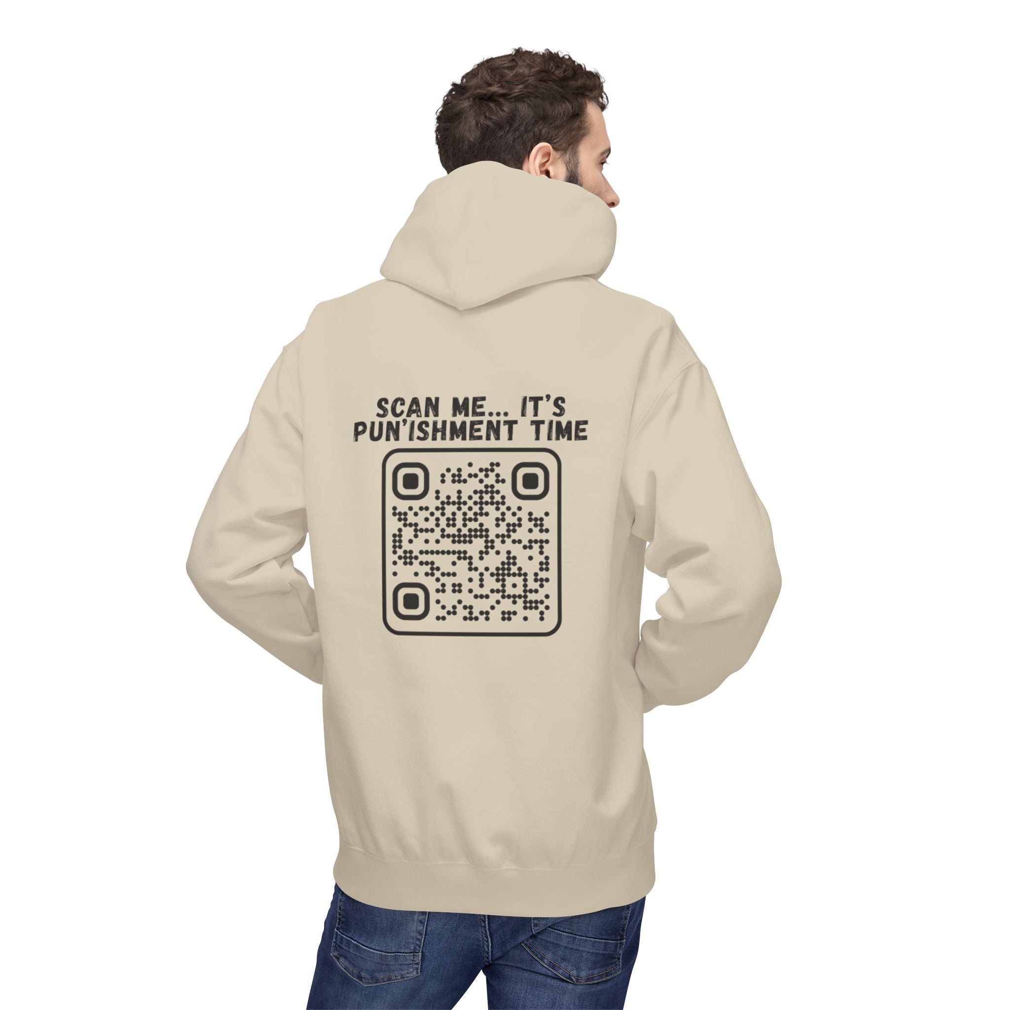 Classic QR Unisex Kangaroo Pockets Hoodie