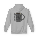 Caffeine QR Unisex Kangaroo Pockets Hoodie