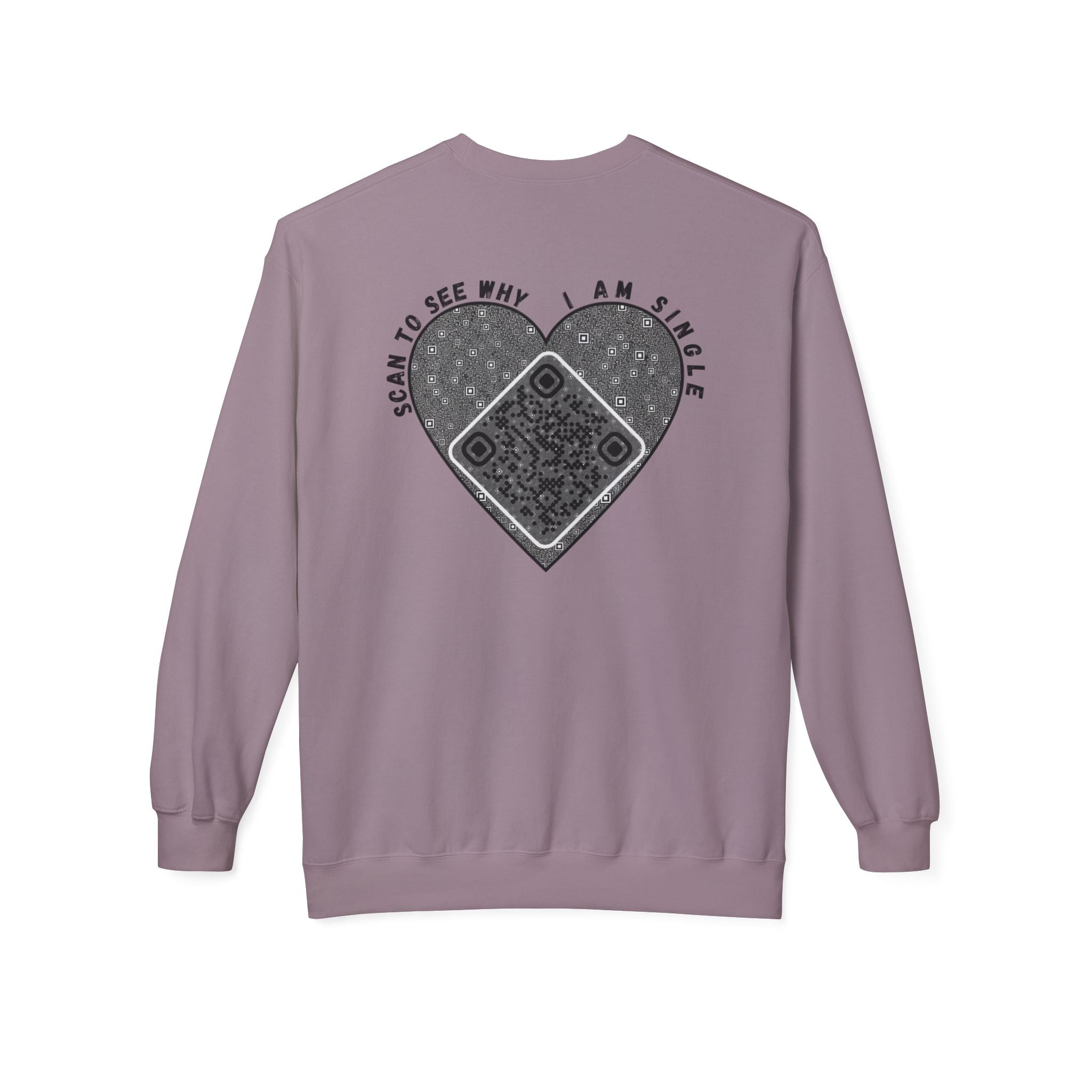 Heart QR Unisex Sweatshirt