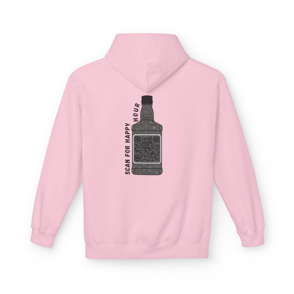 Whiskey QR Unisex Kangaroo Pockets Hoodie